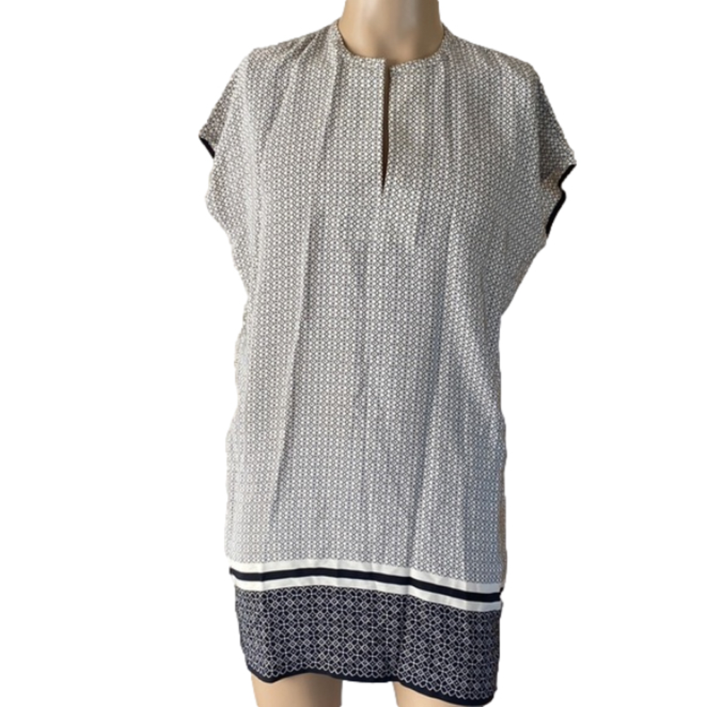 Vince silk shift dress